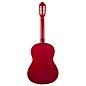 Valencia 200 Series Full Size Classical Acoustic Guitar Transparent Wine Red