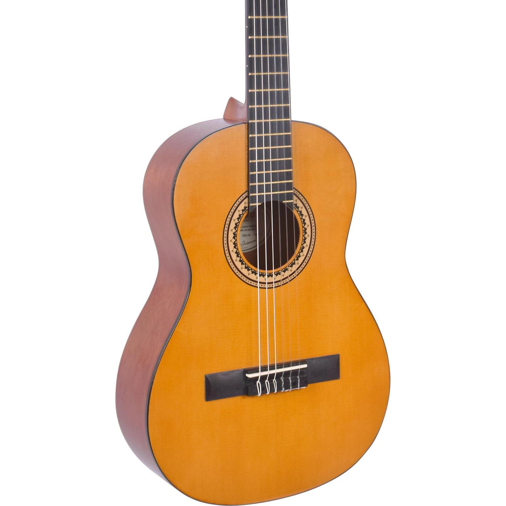 Valencia 200 Series 3/4 Size Classical Acoustic Guitar Natural