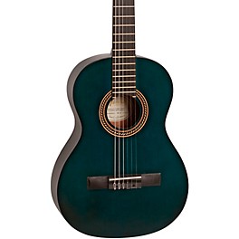 Valencia 200 Series 3/4 Size Classical Acoustic Gu... Valencia 200 Series 3/4 Size Classical Acoustic Guitar Transparent Blue