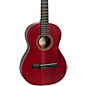 Valencia 200 Series 3/4 Size Classical Acoustic Guitar Transparent Wine Red thumbnail