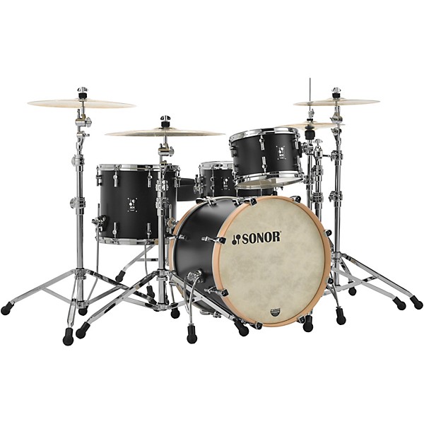 SONOR SQ1 3-Piece Shell Pack With 20" Bass Drum GT Black