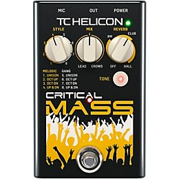 TC Helicon CRITICAL MASS Vocal Effects Pedal