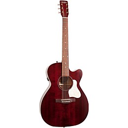 Art & Lutherie Legacy CW QIT Acoustic-Electric Guitar Tennessee Red
