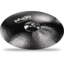 Paiste Colorsound 900 Crash Cymbal Black 18 in. Paiste Colorsound 900 Crash Cymbal Black 20 in.