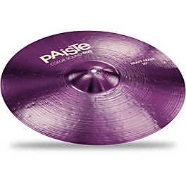 Paiste Colorsound 900 Heavy Crash Cymbal Purple 16 in. Paiste Colorsound 900 Heavy Crash Cymbal Purple 20 in.