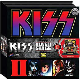 Open Box KISS Alive II Stage with 1:20 Scale Action Figures