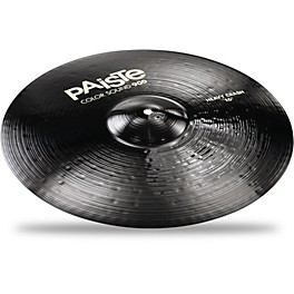 Paiste Colorsound 900 Heavy Crash Cymbal Black 18 in. Paiste Colorsound 900 Heavy Crash Cymbal Black 16 in.