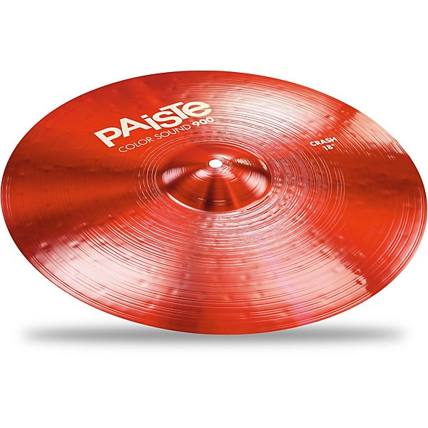 Paiste Colorsound 900 Crash Cymbal Red 18 in.