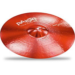 Paiste Colorsound 900 Heavy Crash Cymbal Red 17 in. Paiste Colorsound 900 Heavy Crash Cymbal Red 19 in.