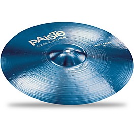 Paiste Colorsound 900 Heavy Crash Cymbal Blue 19 in. Paiste Colorsound 900 Heavy Crash Cymbal Blue 16 in.