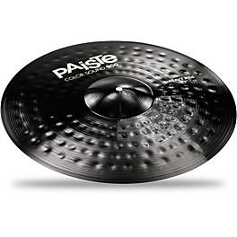 Paiste Colorsound 900 Heavy Ride Cymbal Black 20 in. Paiste Colorsound 900 Heavy Ride Cymbal Black 22 in.