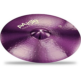 Paiste Colorsound 900 Ride Cymbal Purple 20 in. Paiste Colorsound 900 Ride Cymbal Purple 20 in.