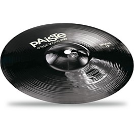 Paiste Colorsound 900 Splash Cymbal Black 10 in. Paiste Colorsound 900 Splash Cymbal Black 12 in.