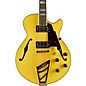 D'Angelico Deluxe Series Limited Edition SS Semi-Hollow Electric Guitar with Custom Seymour Duncan Pickups and Stairstep Tailpiece Electric Yellow Tortoise Pickguard thumbnail