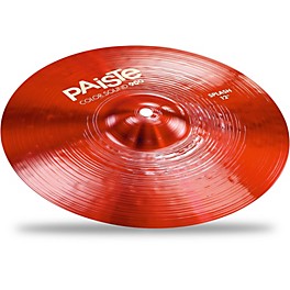 Paiste Colorsound 900 Splash Cymbal Red 10 in. Paiste Colorsound 900 Splash Cymbal Red 12 in.