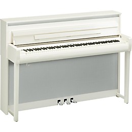 Yamaha Clavinova CLP-685 Console Digital Piano with Bench Polished White