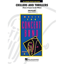Hal Leonard Chillers and Thrillers ( arranged by John Williams) - Concert Band Level 3 arranged by John Moss