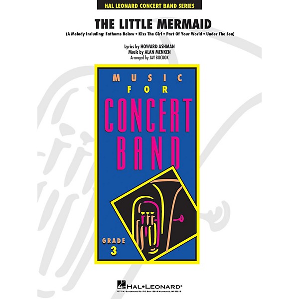Hal Leonard The Little Mermaid - Young Concert Band Series Level 3 arranged by Jay Bocook