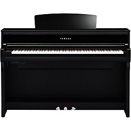 Yamaha Clavinova CLP-675 Console Digital Piano with Bench Polished Ebony