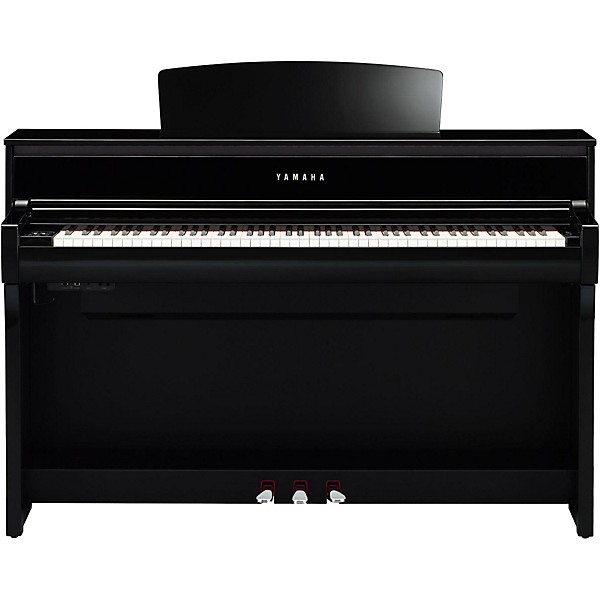 Yamaha Clavinova CLP-675 Console Digital Piano with Bench Polished Ebony