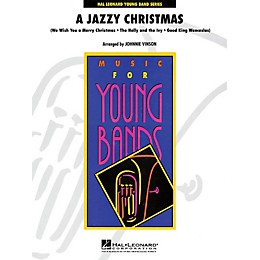 Hal Leonard A Jazzy Christmas - Young Concert Band Series Level 3 arranged by Johnnie Vinson