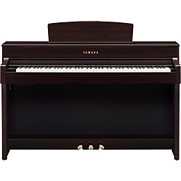 Open Box Yamaha Clavinova CLP-645 Console Digital Piano with Bench Level 2 Rosewood 190839892218