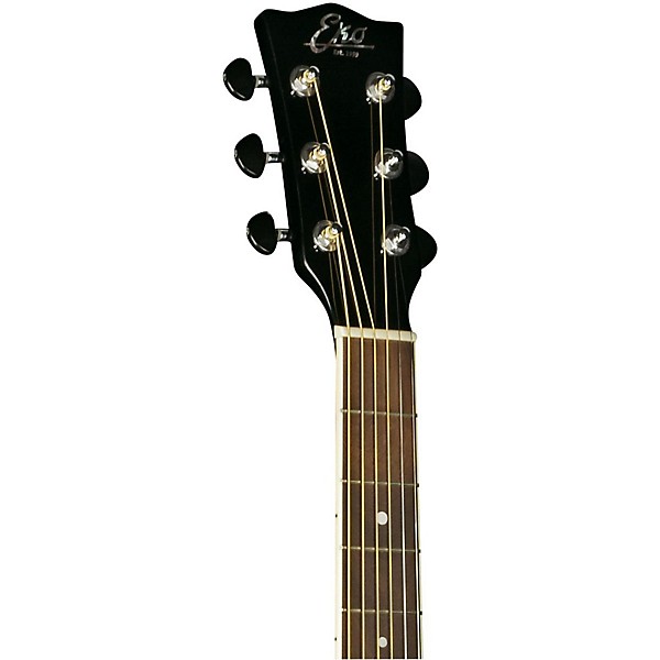 Open Box EKO NXT Series Cutaway Dreadnought Acoustic-Electric Guitar Level 1 Black