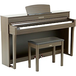 Yamaha Clavinova CLP-635 Console Digital Piano with Bench Dark