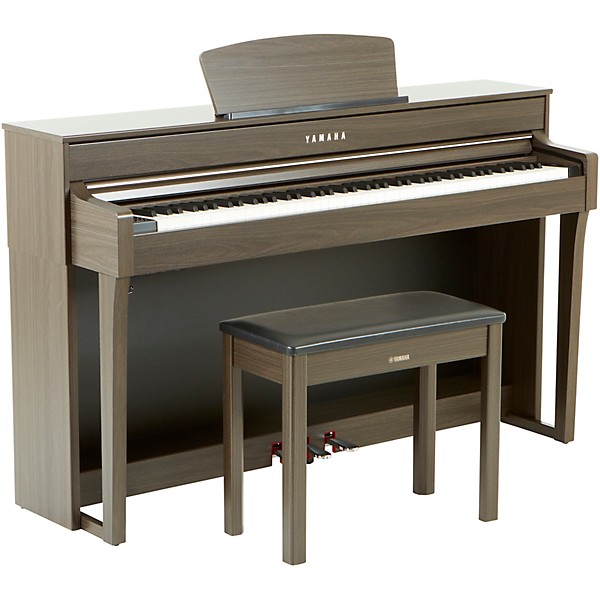 Yamaha Clavinova CLP-635 Console Digital Piano with Bench Dark