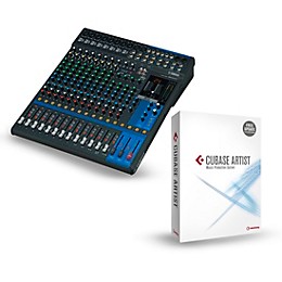 Yamaha MG16XU 16-Channel Mixer With Cubase Artist | Guitar