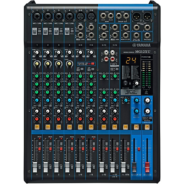 Yamaha MG12XU 12-Channel Mixer With Cubase Artist