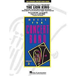 Hal Leonard The Lion King - Young Concert Band Series Level 3 arranged by John Higgins