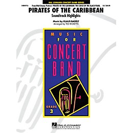 Hal Leonard Pirates of the Caribbean - Young Concert Band Series Level 3 arranged by Ted Ricketts