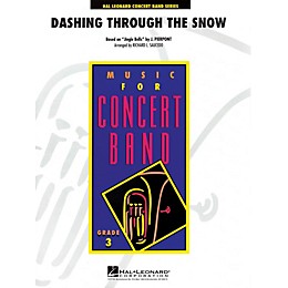 Hal Leonard Dashing Through the Snow - Young Concert Band Series Level 3 arranged by Richard Saucedo