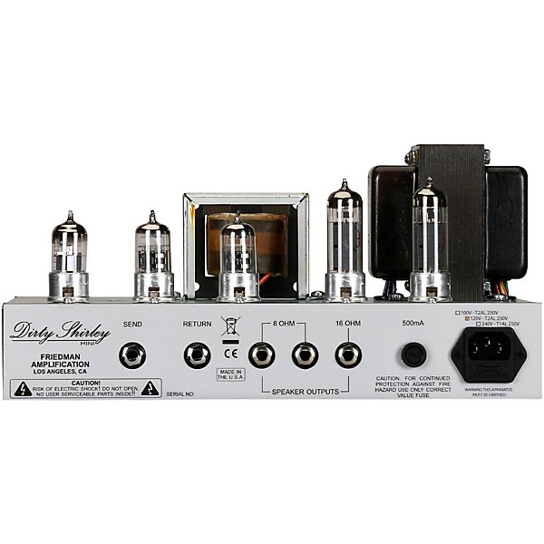 Friedman Dirty Shirley Mini 1x10 20W Tube Guitar Combo Amp