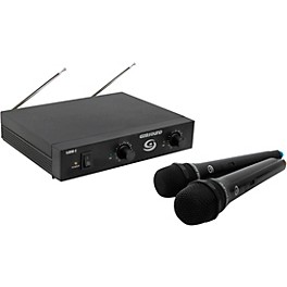 Gem Sound GMW-2 Dual-Channel Wireless Mic System CD Gem Sound GMW-2 Dual-Channel Wireless Mic System CD