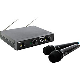 Gem Sound GMW-2 Dual-Channel Wireless Mic System CD Gem Sound GMW-2 Dual-Channel Wireless Mic System EF