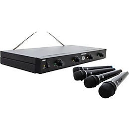 Gem Sound GMW-4 Quad-Channel Wireless Mic System EF