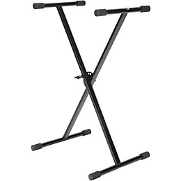 Musician's Gear KBX1 Single-Braced Keyboard Stand Black