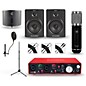 Focusrite Scarlett 2i4 Recording Package with Sterling ST59 and M-Audio BX5 Pair thumbnail
