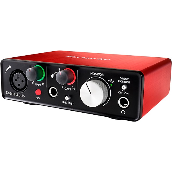 Focusrite Scarlett Solo Recording Package with MXL 4000 and M