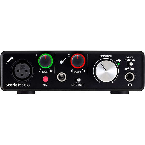Focusrite Scarlett Solo Recording Package with MXL 4000 and M