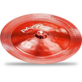 Paiste Colorsound 900 China Cymbal Red 18 in. Paiste Colorsound 900 China Cymbal Red 14 in.