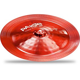 Paiste Colorsound 900 China Cymbal Red 18 in. Paiste Colorsound 900 China Cymbal Red 18 in.