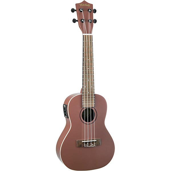 Mitchell MU50SE AcousticElectric Concert Ukulele With Solid Cedar Top