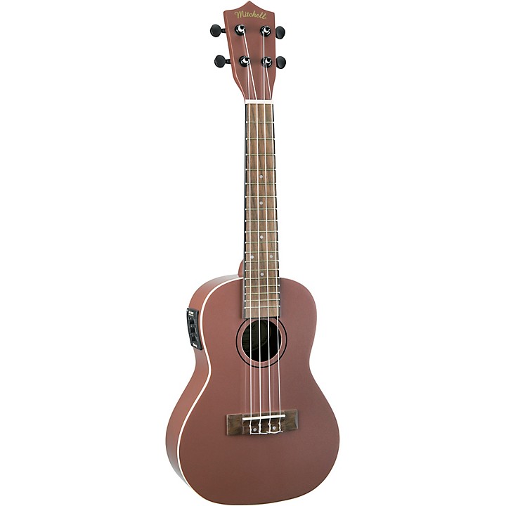 Mitchell MU50SE AcousticElectric Concert Ukulele With Solid Cedar Top