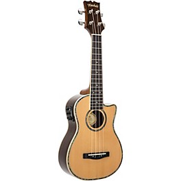 Blemished Mitchell MU70CE Cutaway Acoustic-Electric Concert Ukulele Level 2 Natural 197881212797