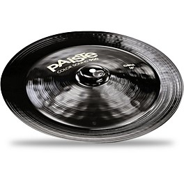 Paiste Colorsound 900 China Cymbal Black 14 in. Paiste Colorsound 900 China Cymbal Black 16 in.