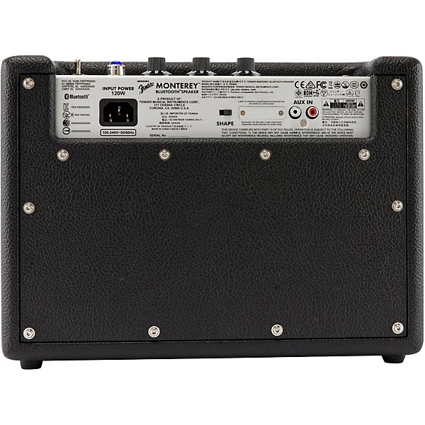 Clearance Fender Monterey 120W Bluetooth Desktop Speaker Clearance Fender Monterey 120W Bluetooth Desktop Speaker