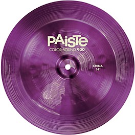 Paiste Colorsound 900 China Cymbal Purple 16 in. Paiste Colorsound 900 China Cymbal Purple 14 in.